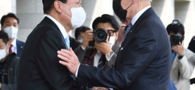 Biden in Japan, but concern over North Korea clouds visit